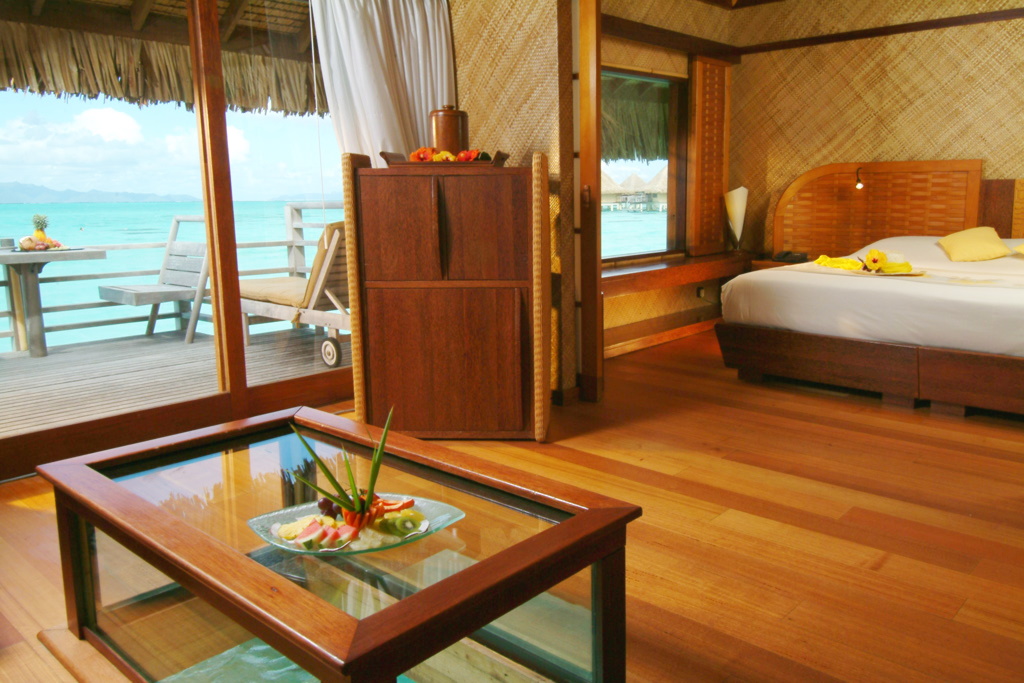 ABF Overwater Bungalow Otemanu Mountain View