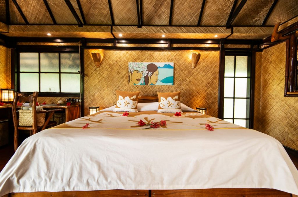Bungalow sur la plage